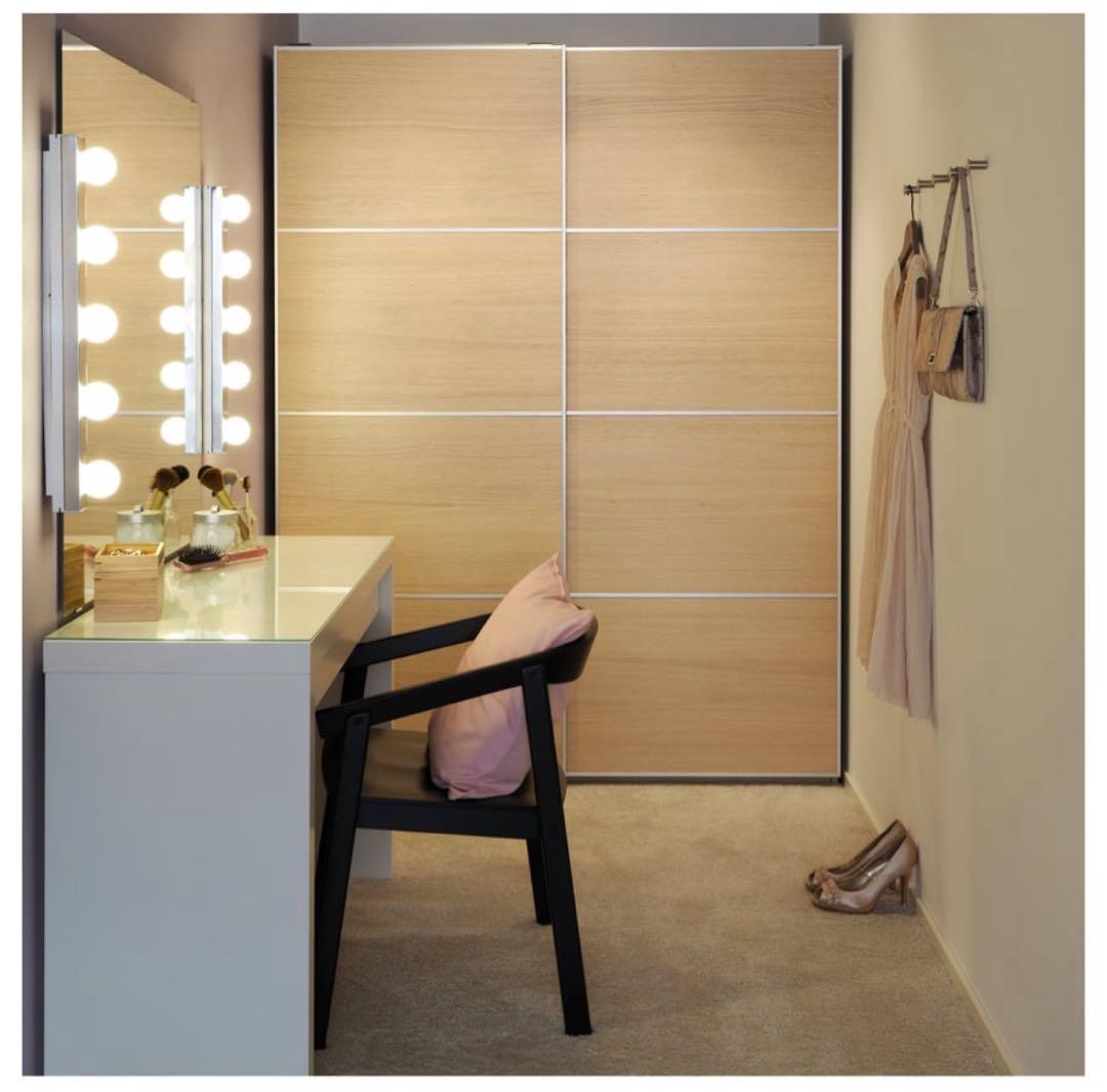 IKEA イケア　ドレッサー　MALM マルム　ホワイト