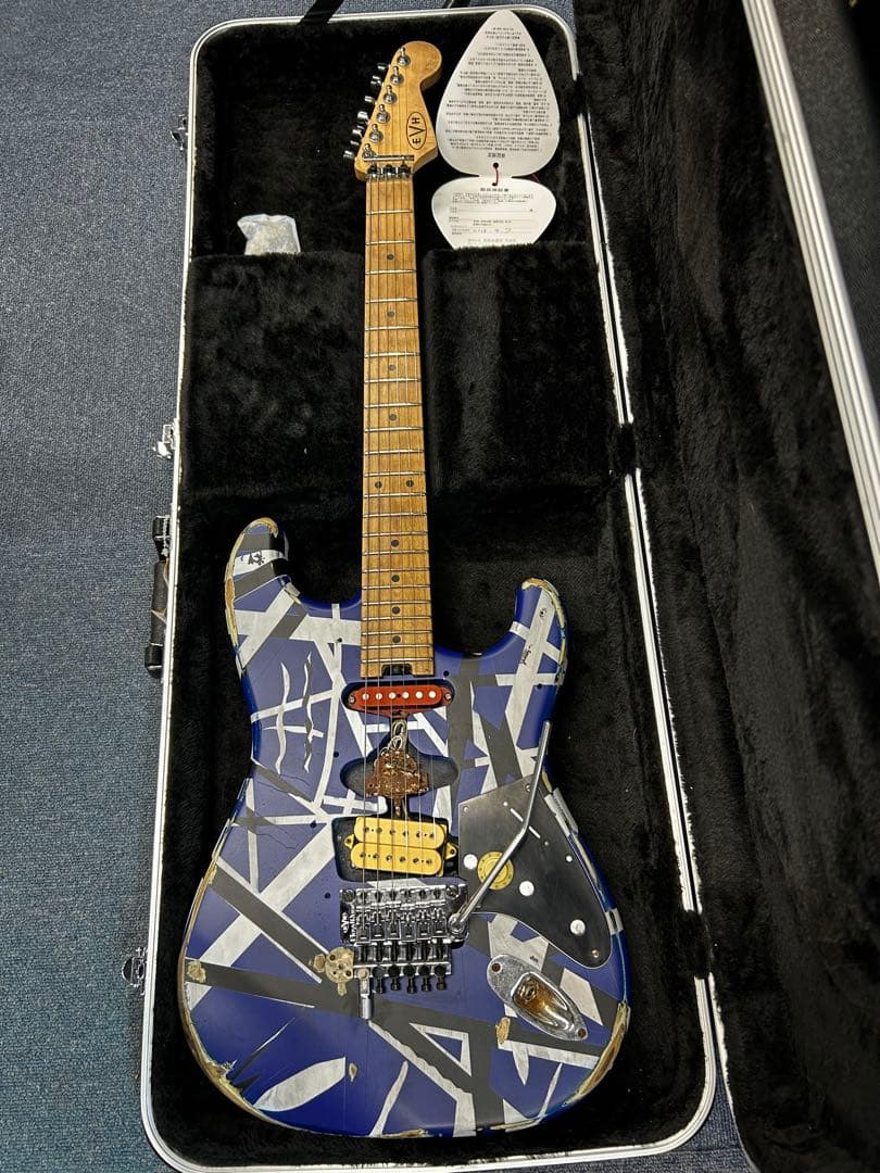 アッシュボディ！拘りのEVH Frankenstein BLUEフランケン