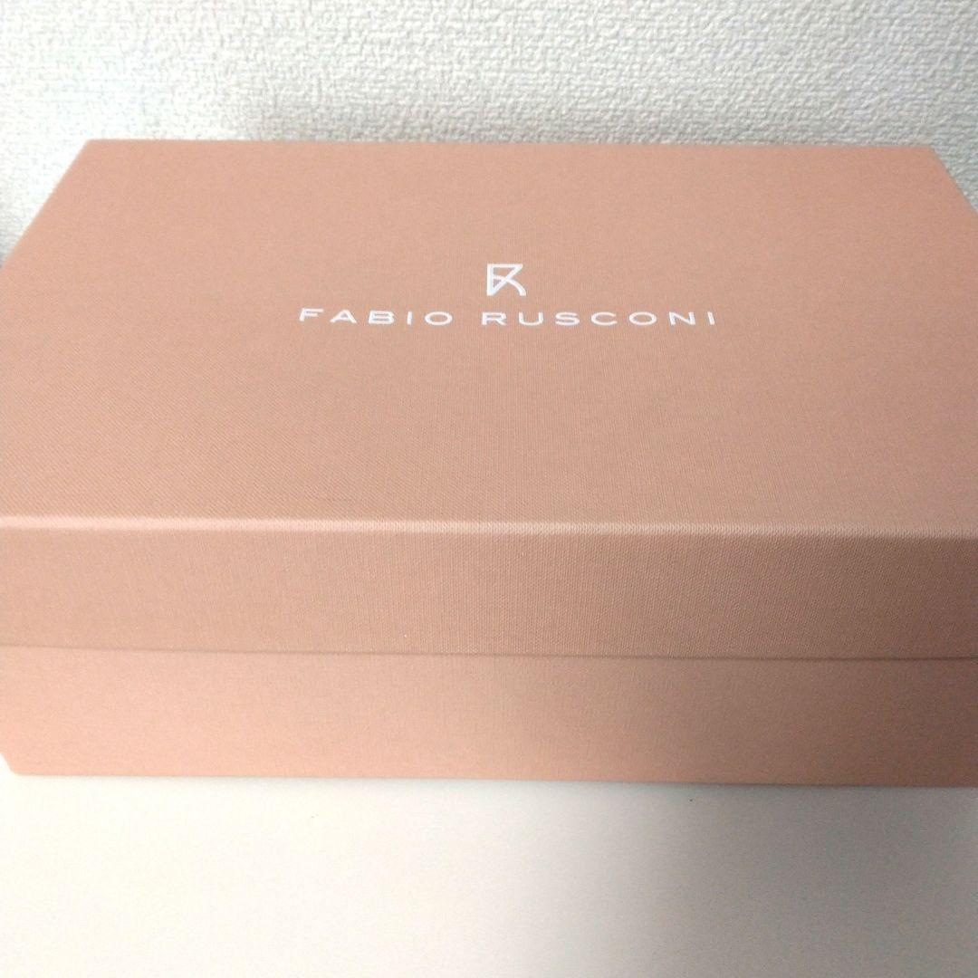 【 FABIO RUSCONI】タッセルローファー/ブラック 24.5 未使用