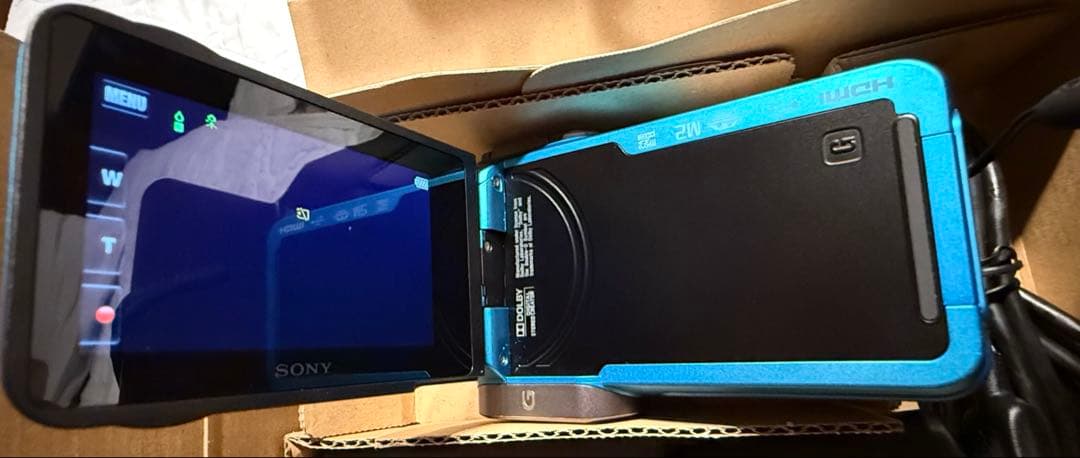 SONY HDR-GW77V 防水ハンディーカメラ　美品