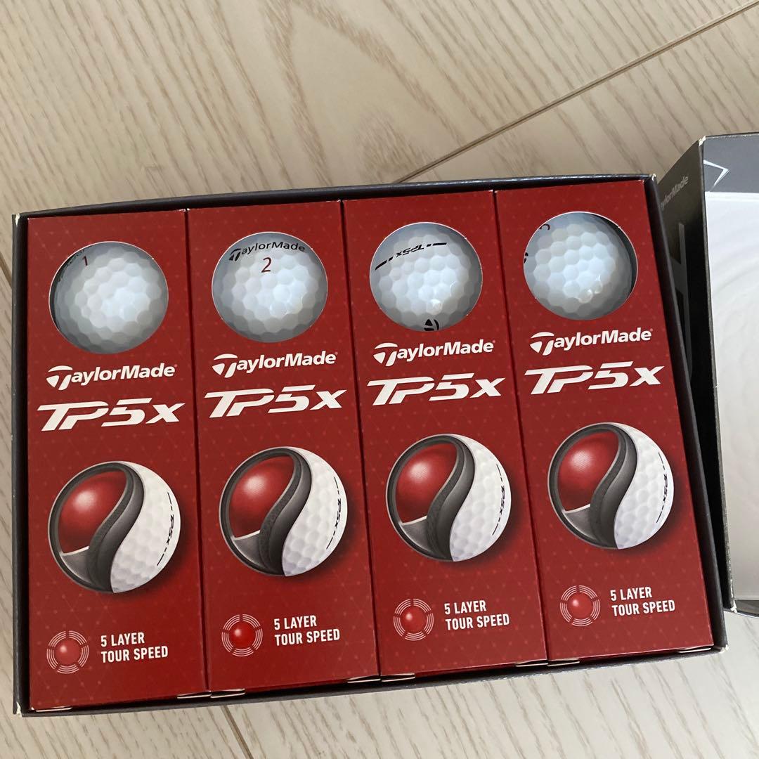 【再値下げ】ツアーステージバック＆TaylorMade TP5Xボールセット