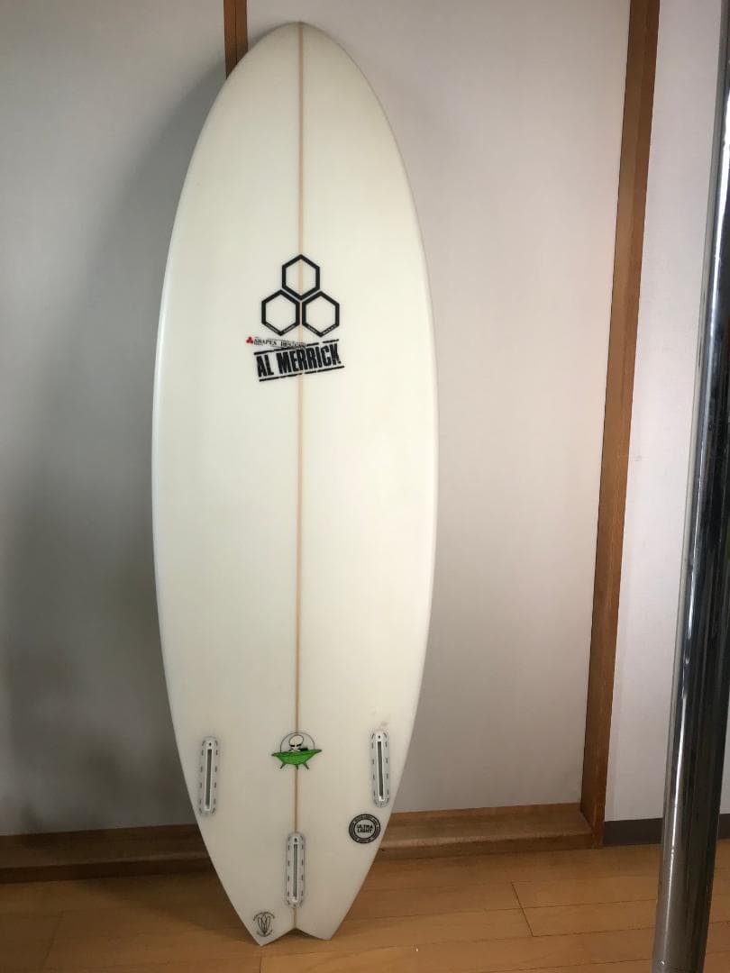 アル メリック チャネルアイランズサーフボード 5'8フィート フィッシュテール