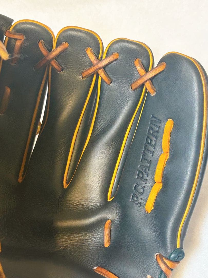 【ほぼ未使用・艶グレー】ZETT プロステイタス 軟式 投手用 バックスタイル◎