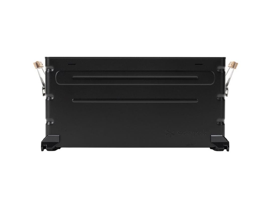 【新品未使用】スノーピーク 雪峰祭 25&50セットシェルフコンテナ ブラック