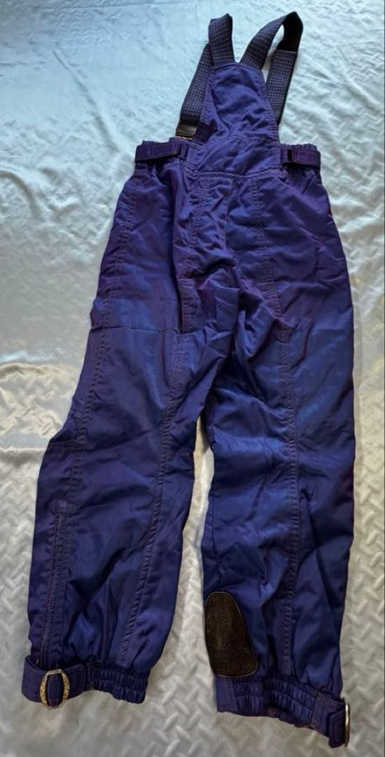 稀少　killy スキーウェア M 上下セット　パープルの玉虫色　昭和レトロ