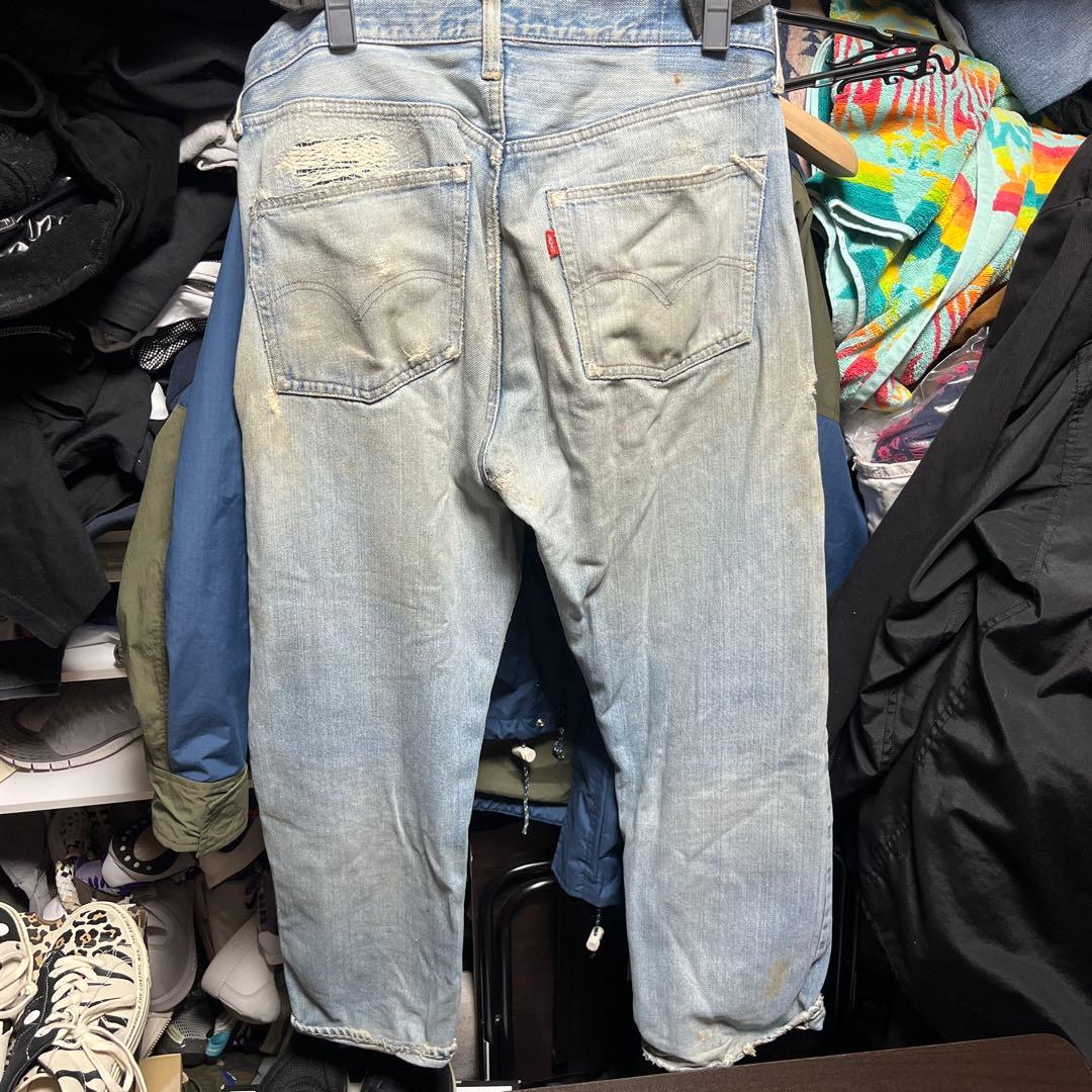 ま*ん様 Levi's 501 66前期 W38 赤耳 66 オリジナルレングス
