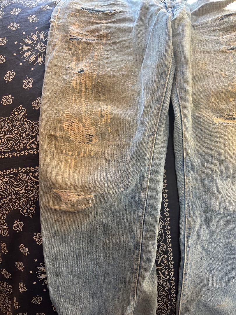 ま*ん様 Levi's 501 66前期 W38 赤耳 66 オリジナルレングス