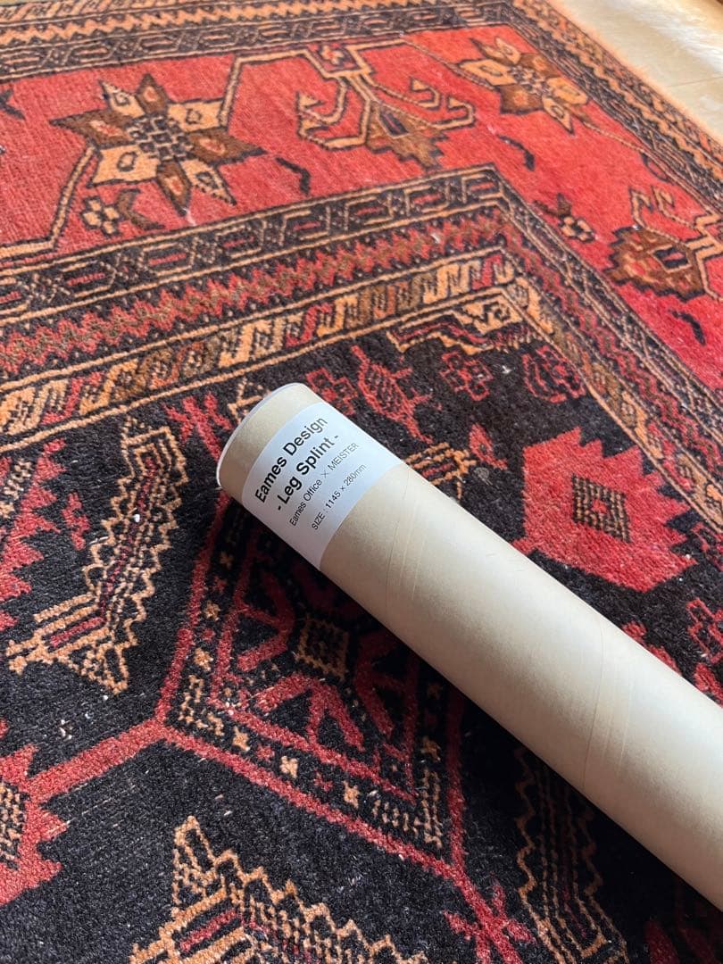 送料込みEamesdesign イームズ・デザイン展 レッグスプリントポスター