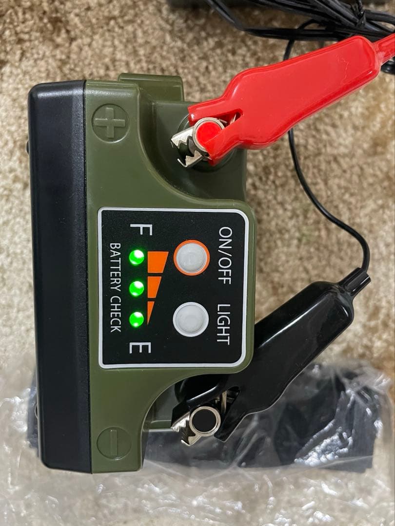 Hapyson YQ-105 電動リール用バッテリー　3.4回使用