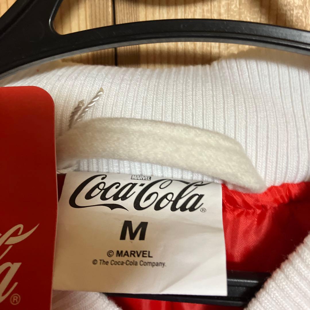 コカコーラ・マーベル ザヒーローズ スタジアムジャケット Mサイズ ジャンバー