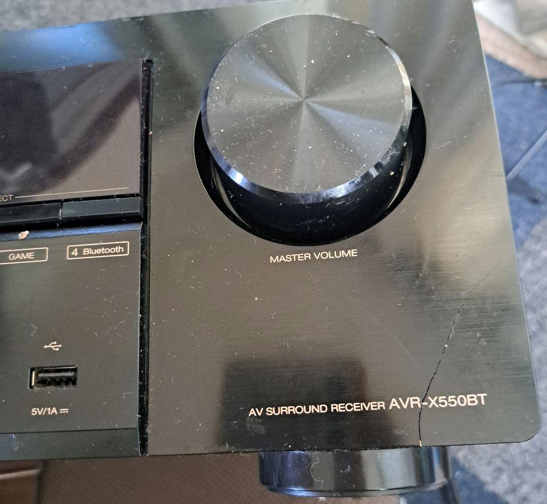 値下げ! DENON AVR-X550BT AVサラウンドレシーバー アンプ - メルカリ