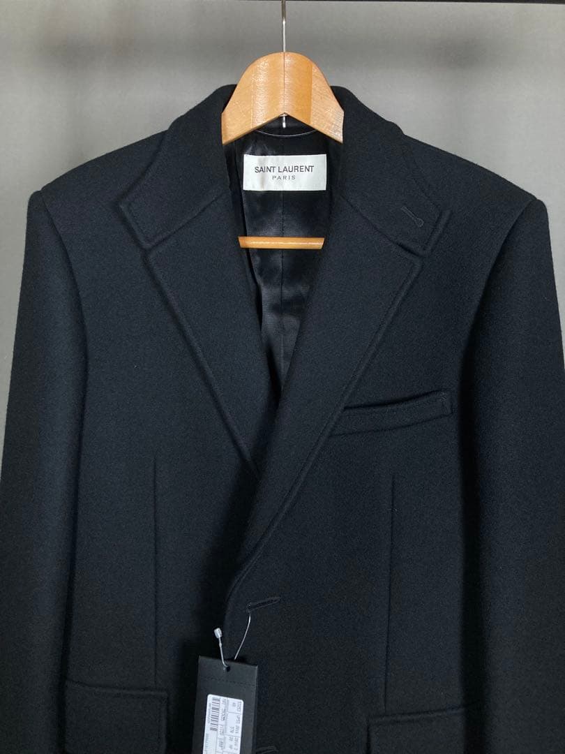 SAINT LAURENT チェスターコート 48 未使用 エディ期レア - メルカリ