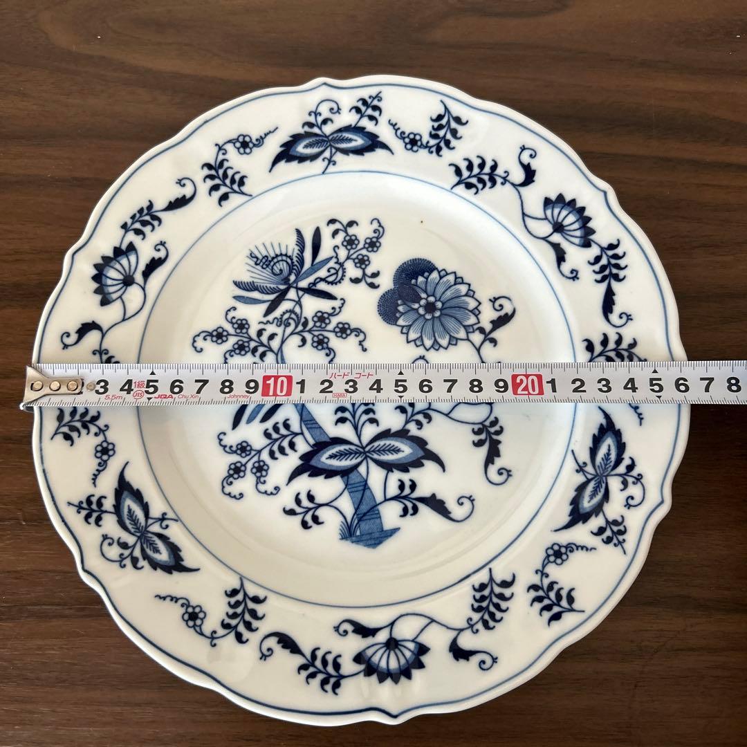 未使用品！ブルーダニューブ Blue Danube 大皿6枚セット 初期刻印