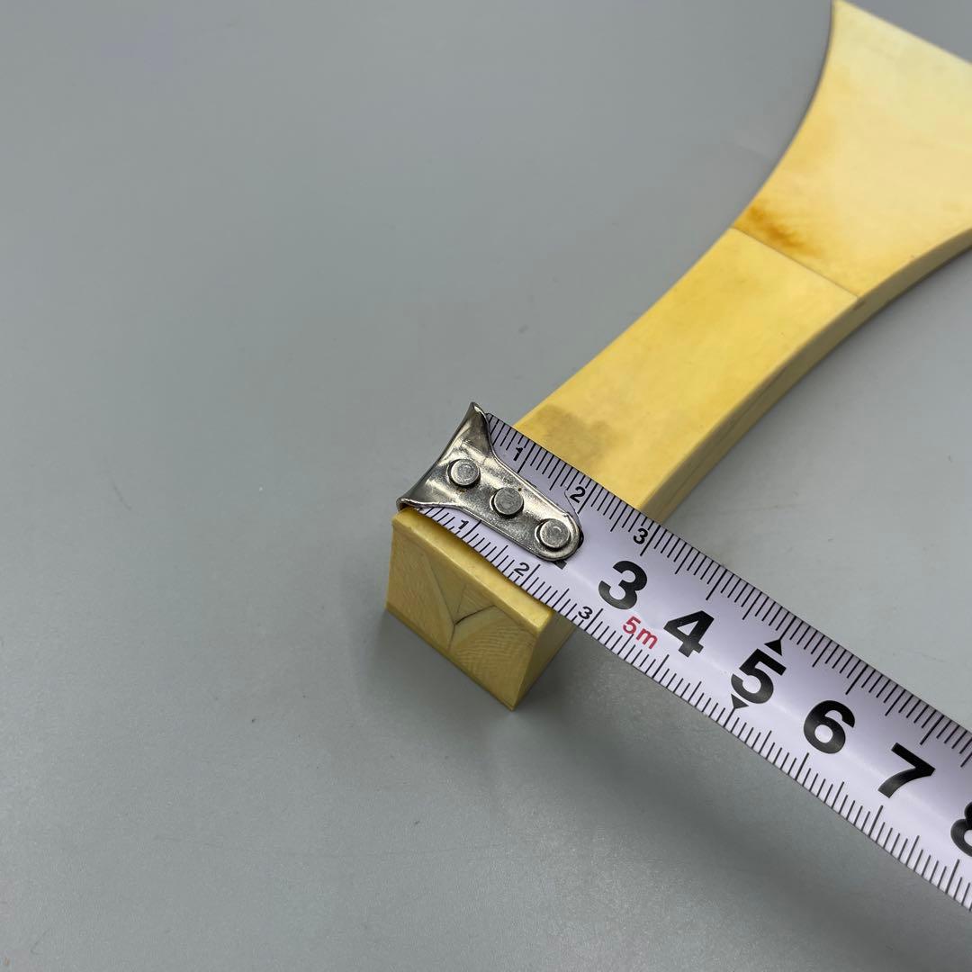 239ヴィンテージ 天然素材　三味線バチ　重さ約128g