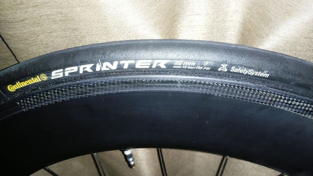 チューブラーホイール　リムブレーキ用