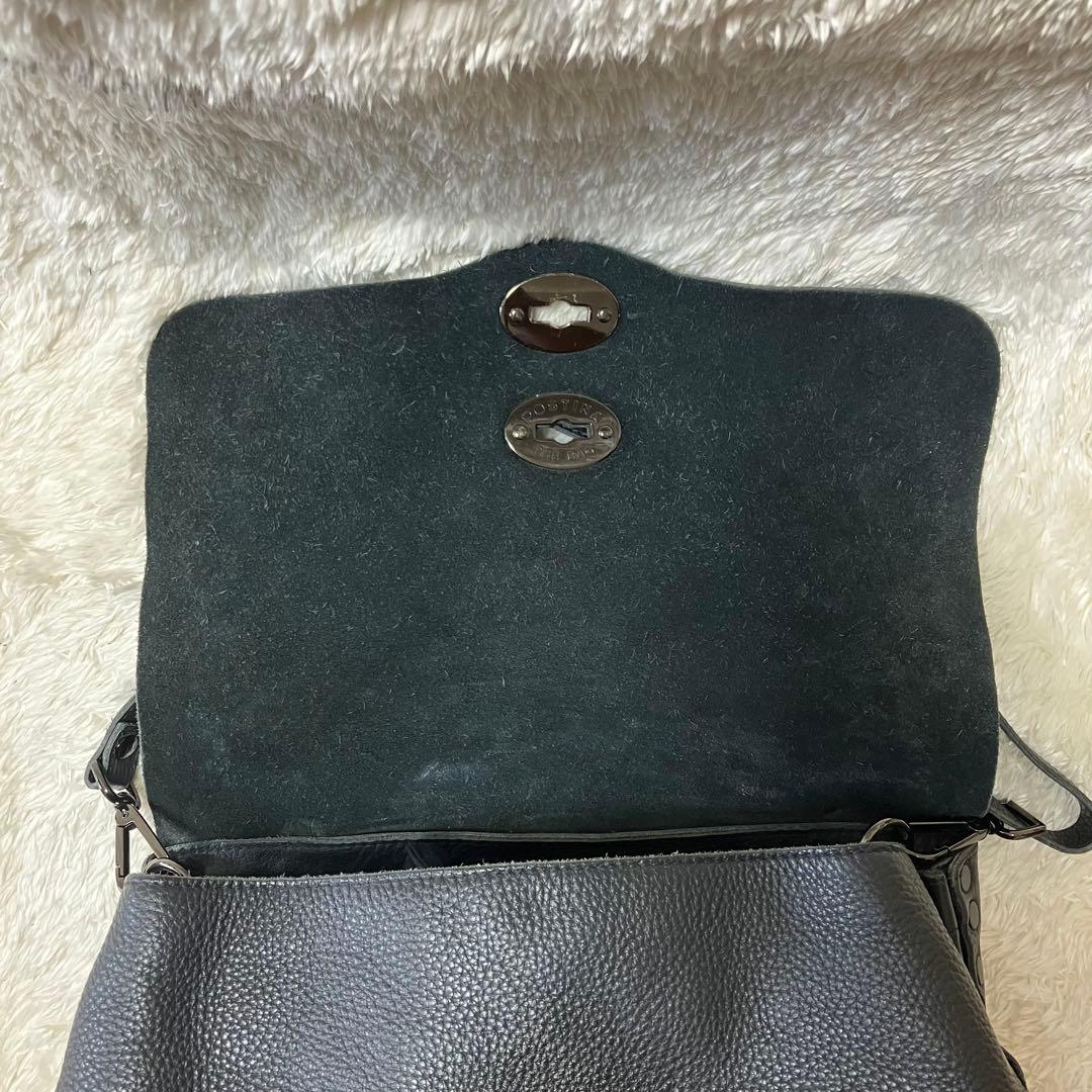 マンゴー様ザネラート　ポスティーナ M カシミアプーラ　ショルダーバッグ