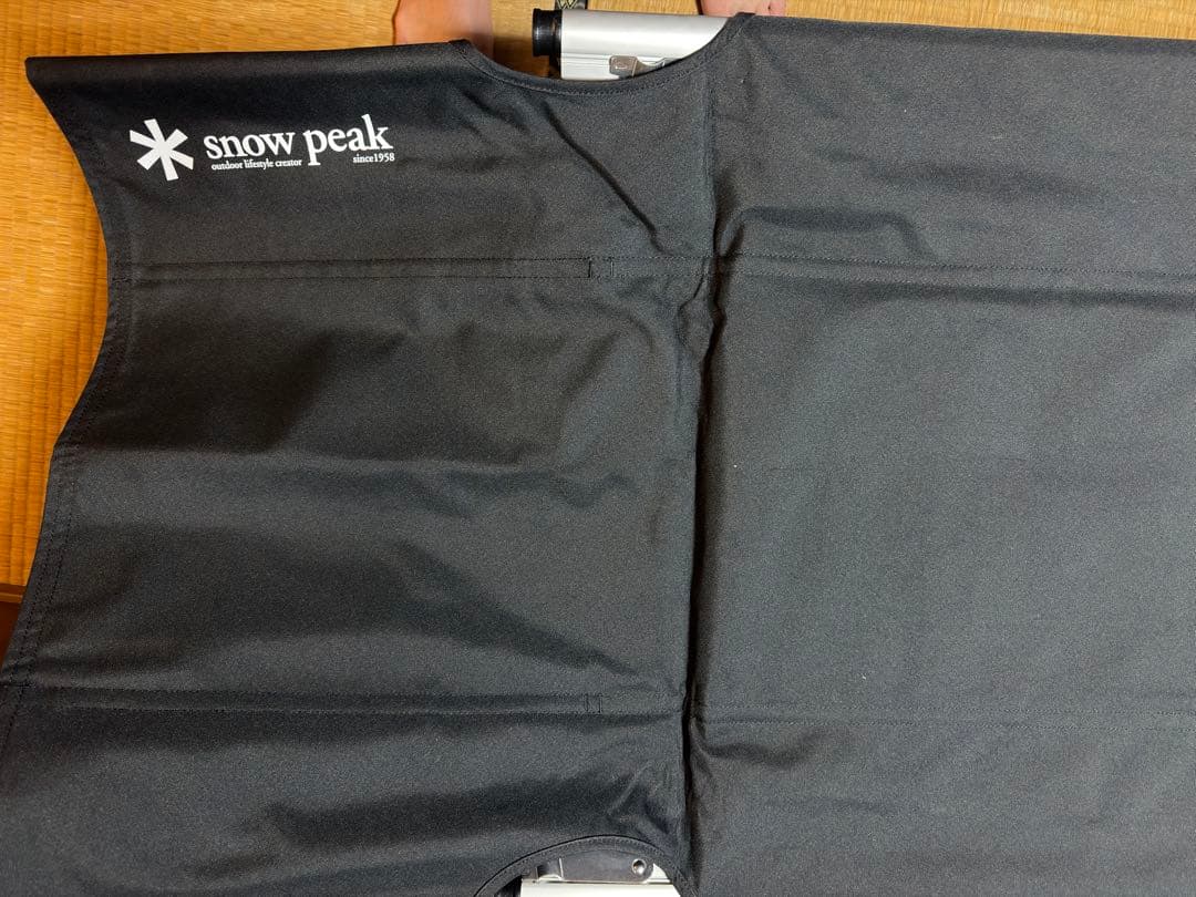 スノーピーク　コットハイテンション　ブラック　雪峰祭限定