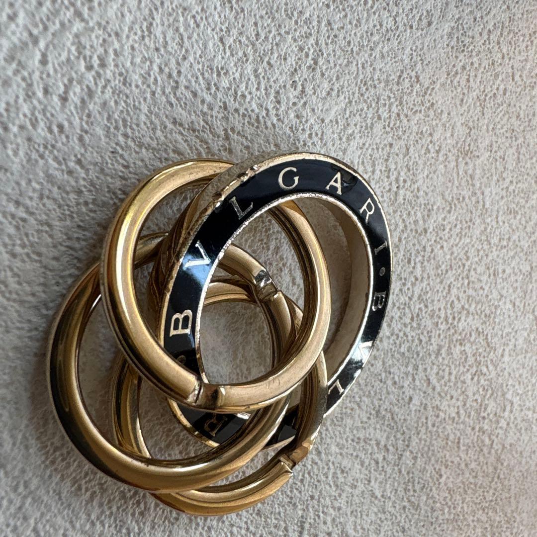 BVLGARI KEYRING　ブルガリブルガリキーホルダー　3連 ブルガリ