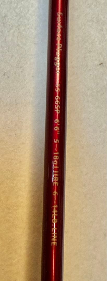 スミス　SuperStrike バスロッド コルクハンドル