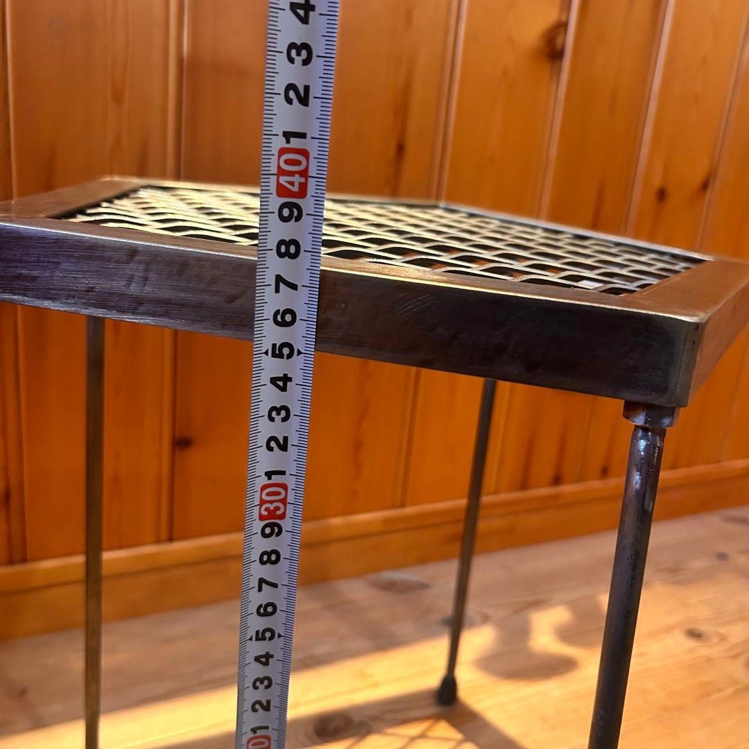 ペンタゴンテーブル サイドテーブル 什器 アガベ棚 アイアンテーブルの