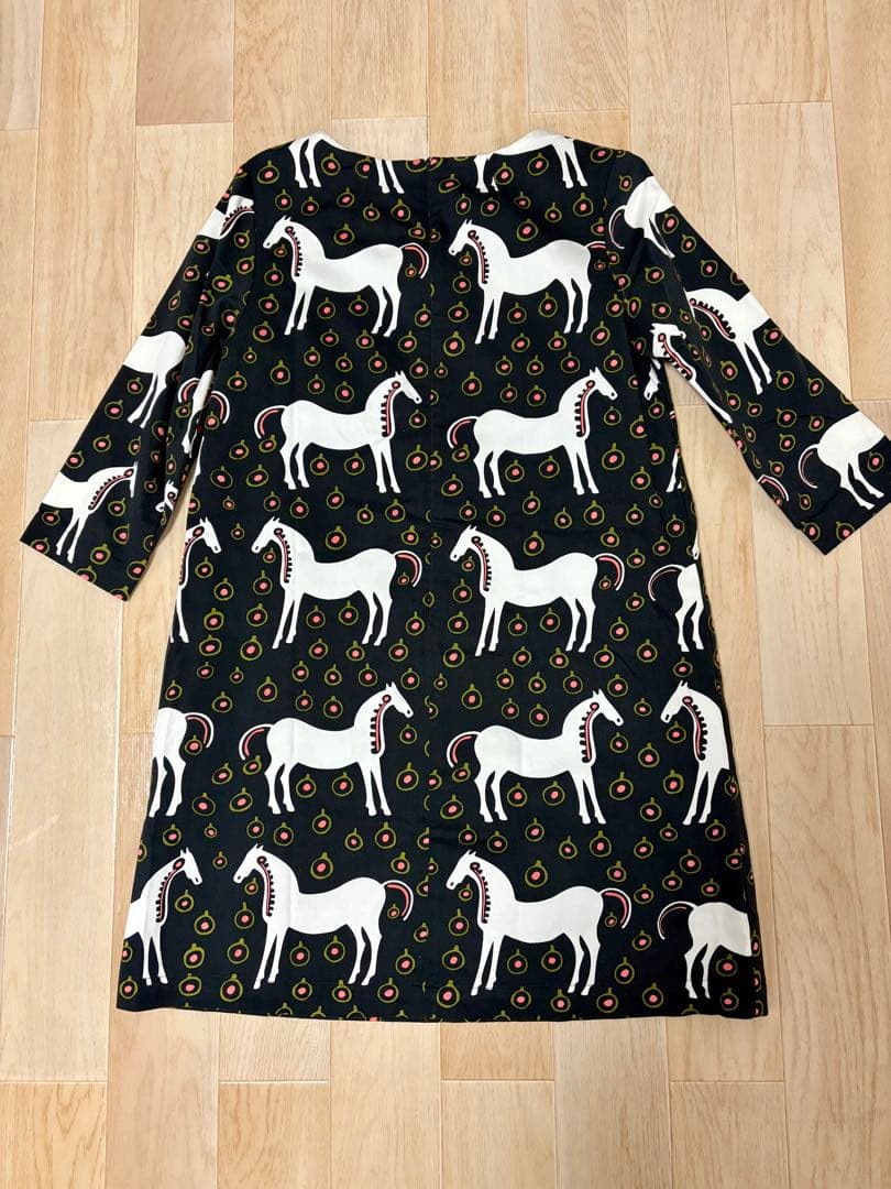 marimekko ムスタタンマ　ワンピース 36