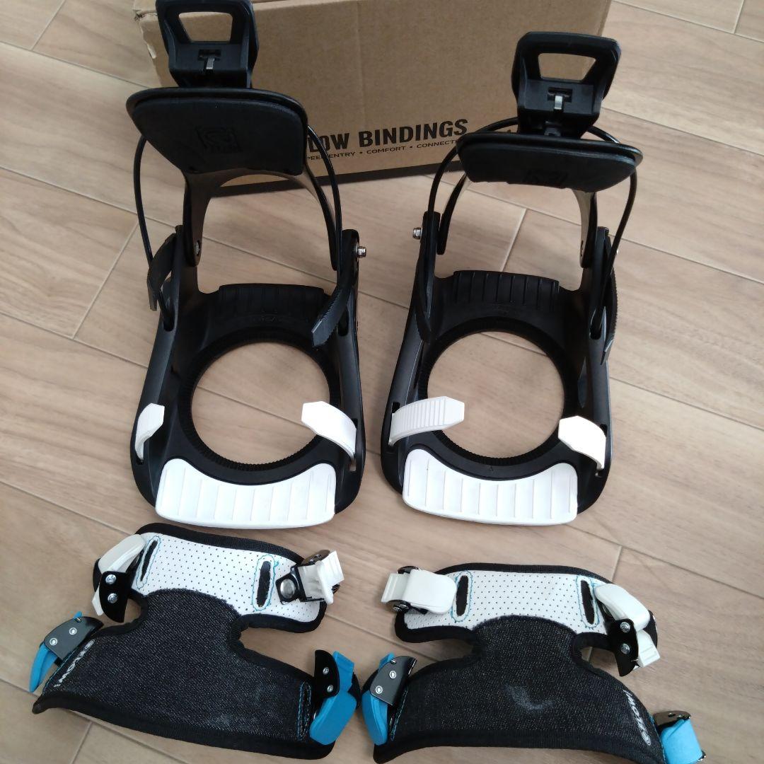 17cm〜19.5cm Flow Micron キッズXSビンディング ブラック