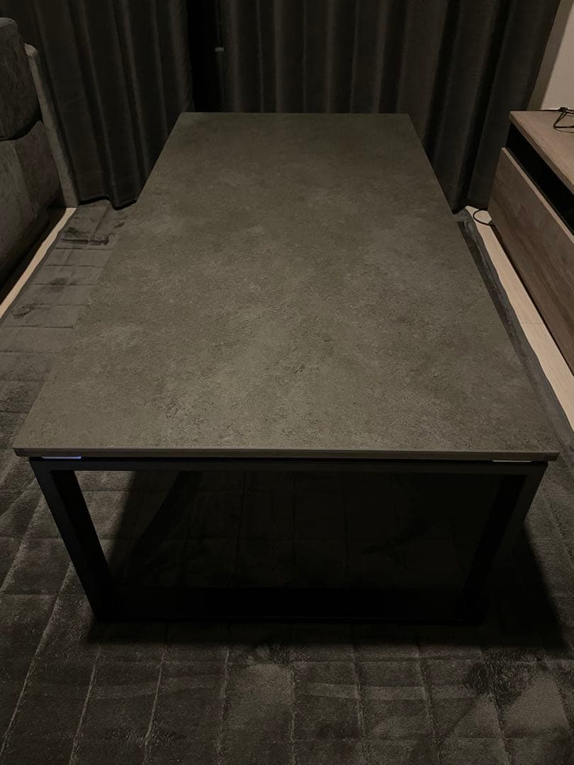 大阪直接引き取り割引可】セーラル テーブル(セーラル120 CHN GY