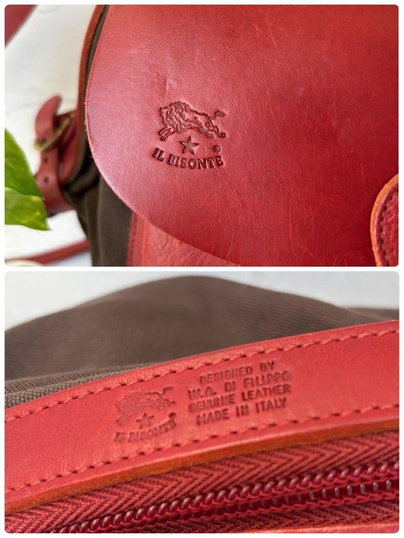 【美品/定価12万】イルビゾンテ キャンディ―リュック 本革 レディース