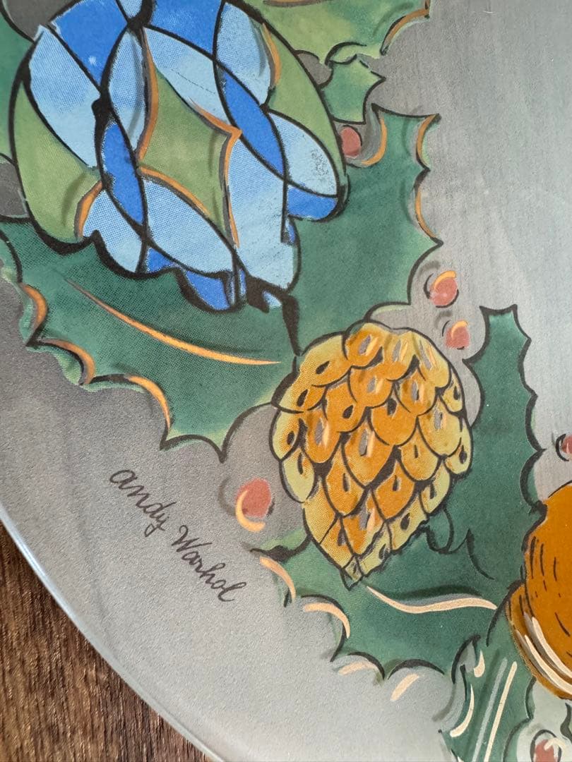 アンディ・ウォーホル クリスマスプレートローゼンタールスタジオ