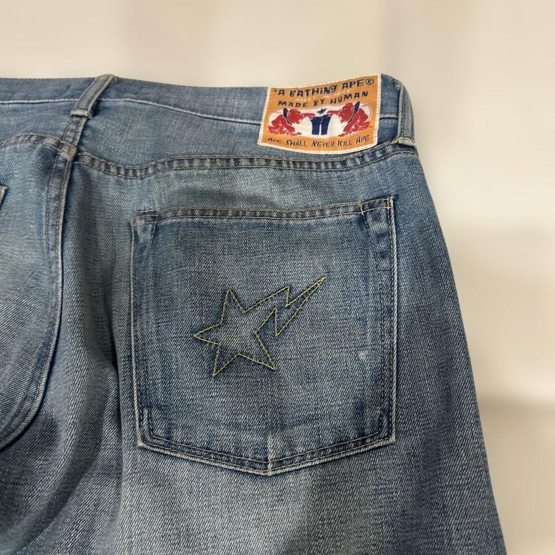 BAPE エイプ　デニム