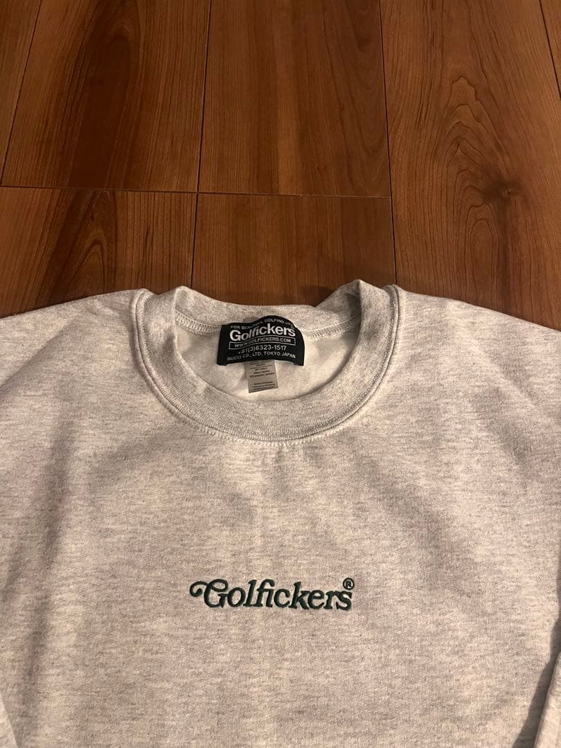 Golfickers スウェット アッシュ　S ゴルフィッカーズ