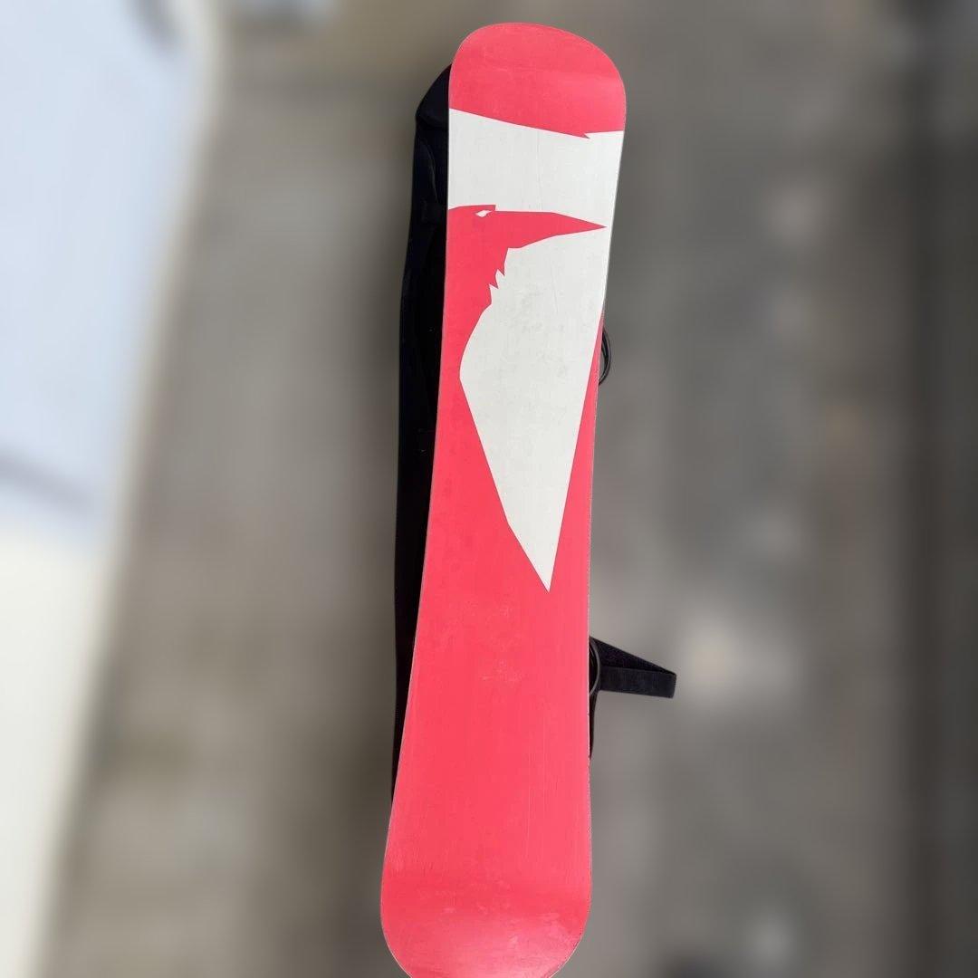 【BURTON】SEVEN ONE スノーボード　2点　154cm カラス