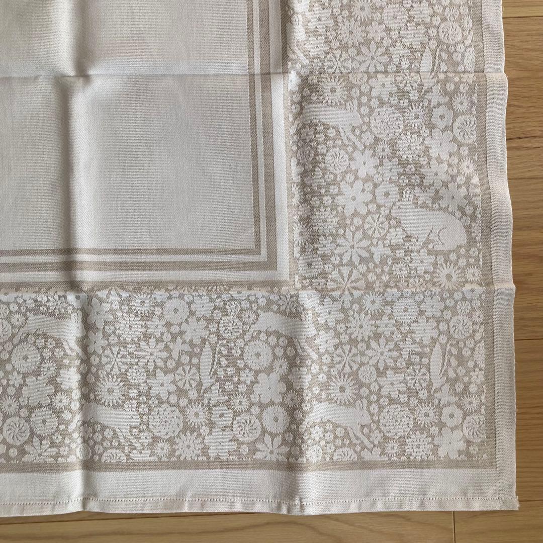 北欧ヴィンテージ　Horred/Ekelundのテーブルクロス（希少なウサギ柄）