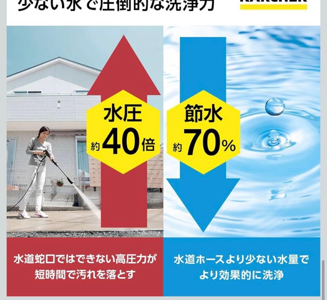 KARCHER K 3 Hose Reel 家庭用高圧洗浄機