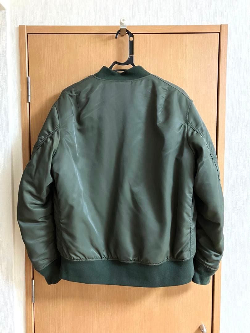 オリーブグリーン MA-1ジャケット【L】 TED COMPANY MA-1 フライト
