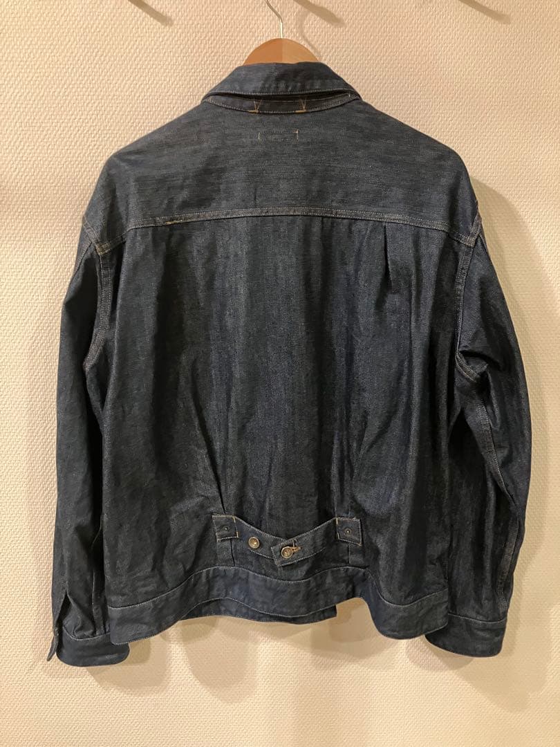 Trucker jakcet - 11oz cone denim サイズM