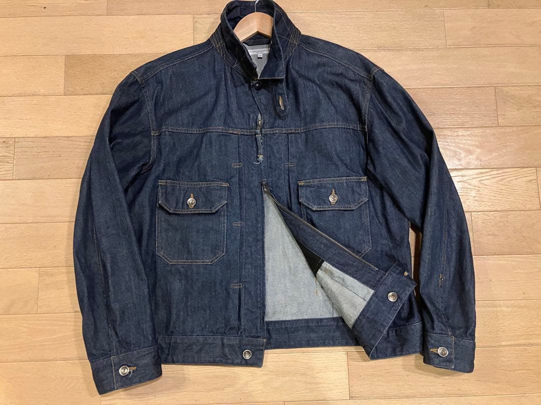 Trucker jakcet - 11oz cone denim サイズM
