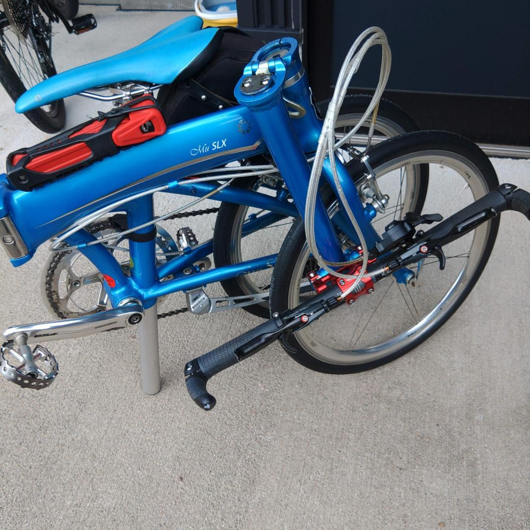 DAHON Mu SLX 2015年モデル 20インチ ミニベロ　カリブブルー