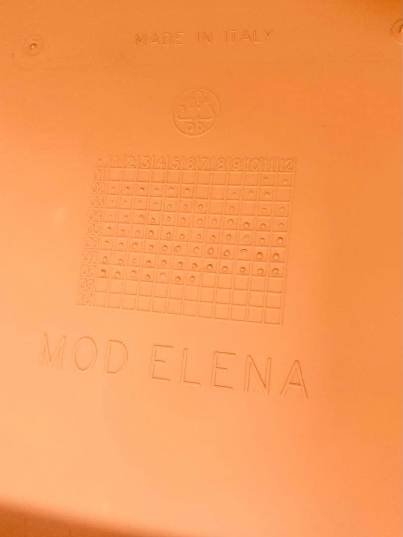 ⑤MOD ELENAモッドエレナ スタッキングチェア 2脚　イタリア　インテリア