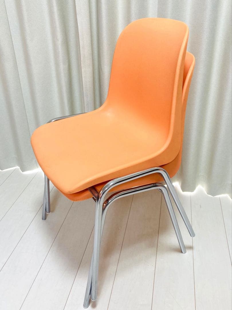 ⑤MOD ELENAモッドエレナ スタッキングチェア 2脚　イタリア　インテリア