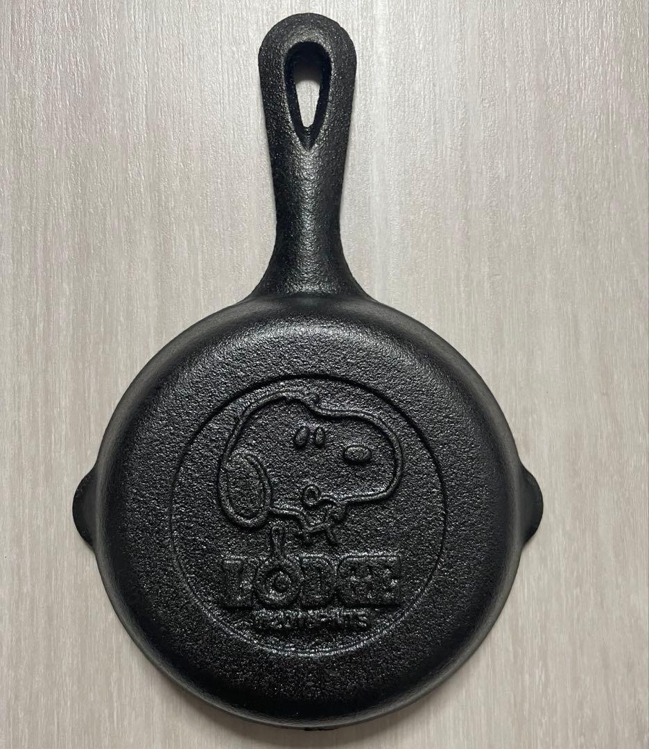 LODGE x スヌーピー PEANUTS ロッジ ミニスキレット2個セット