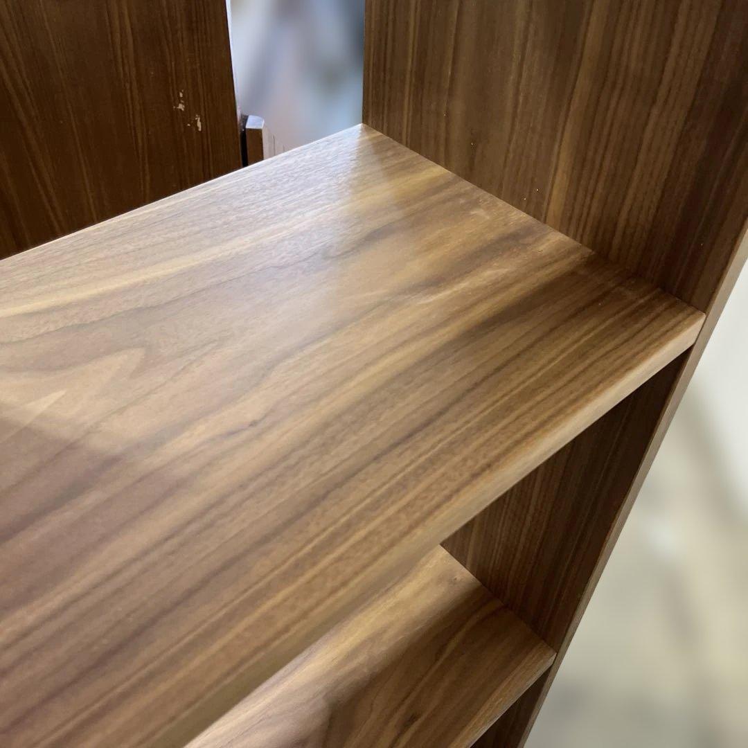 【無印良品】◆スタッキングシェルフ◇ウォールナット◆極美品◇