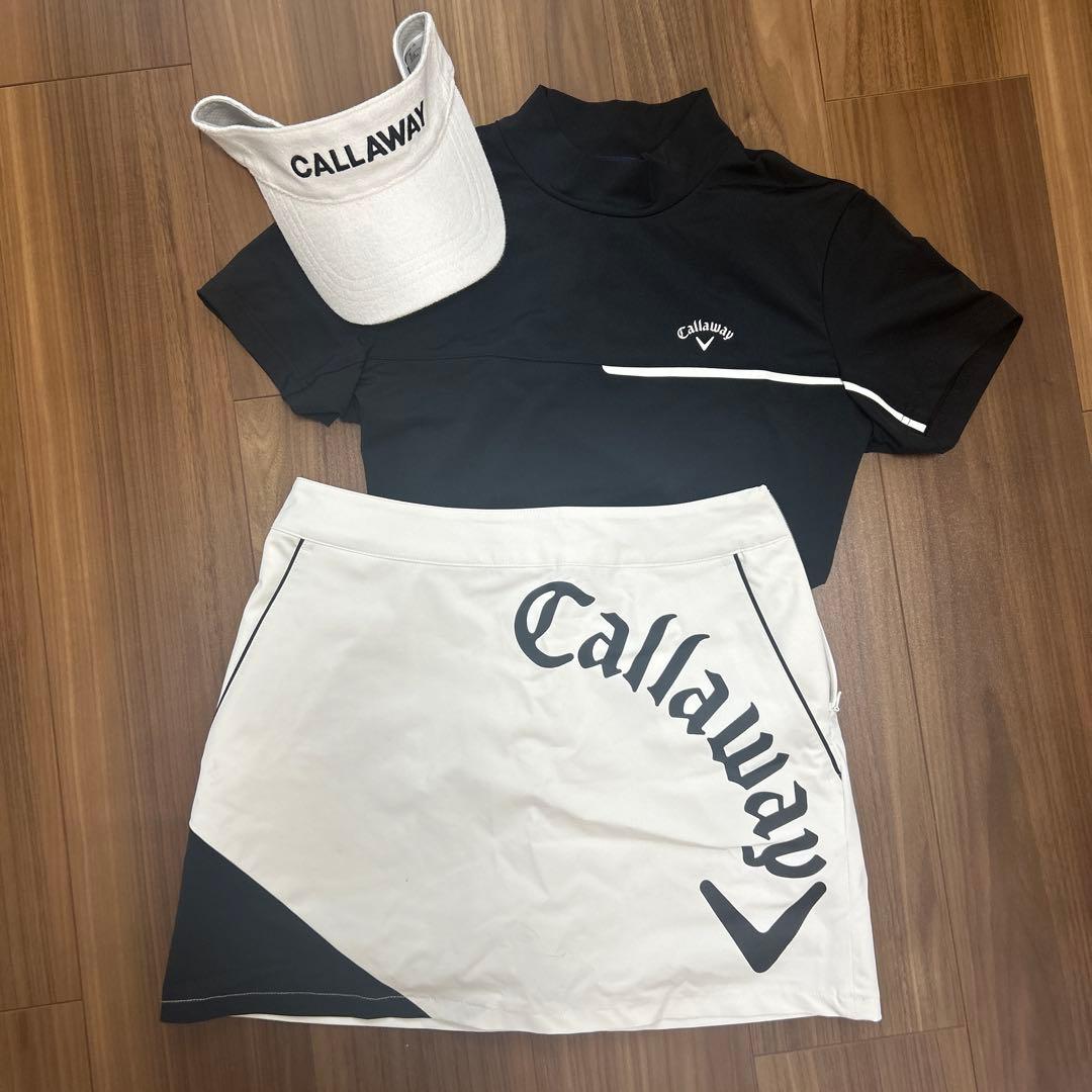 CALLAWAY ゴルフウェアセット 黒白