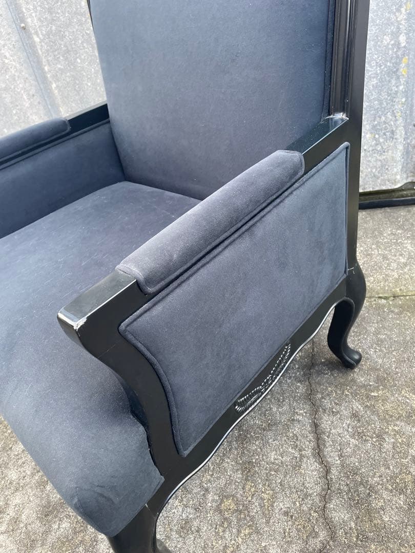 ビンテージ/大型/アームソファ/1人掛けソファ/ソファ/猫脚/結婚式場/店舗什器