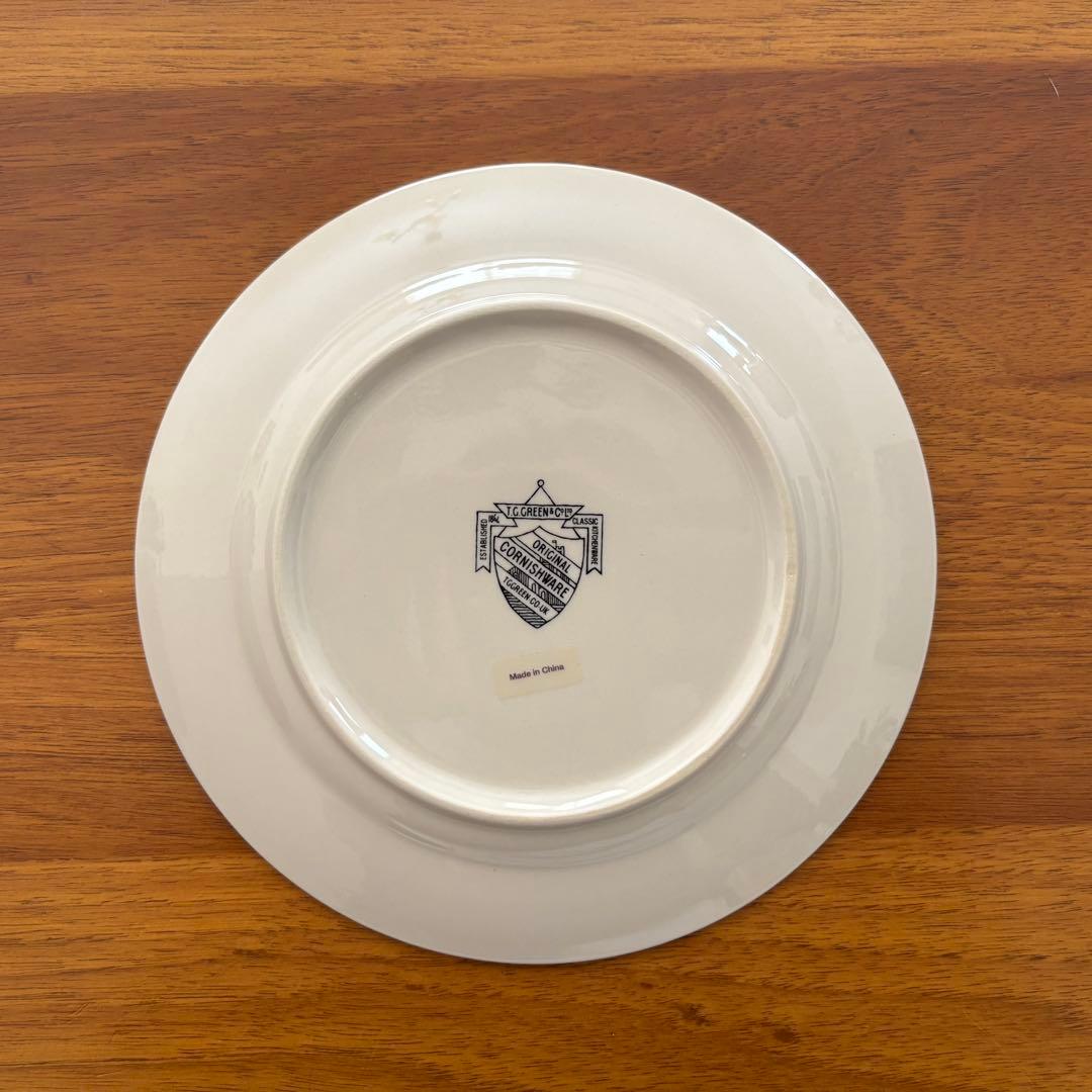T.G.GREEN コーニッシュウェア プレートセット3枚