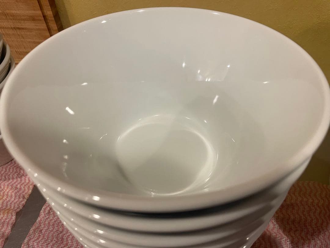 【美濃焼】深ボウル ラーメン丼 20枚セット（中古）