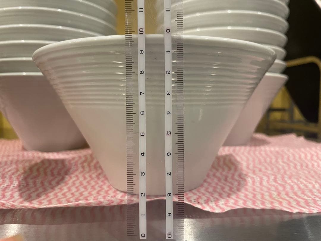 【美濃焼】深ボウル ラーメン丼 20枚セット（中古）