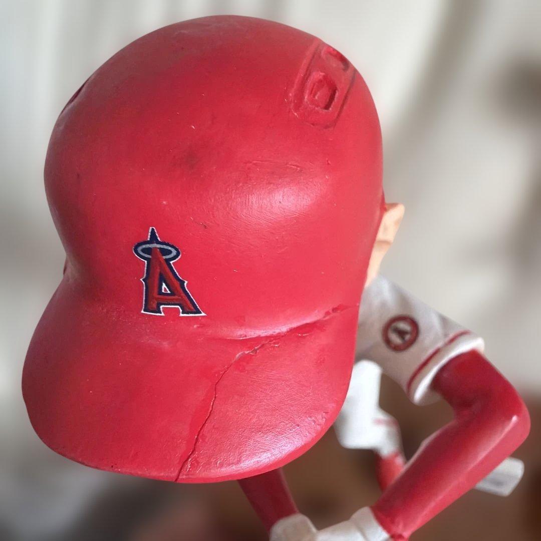 大谷翔平 ダブルボブルヘッド 17 ヘルメット欠け