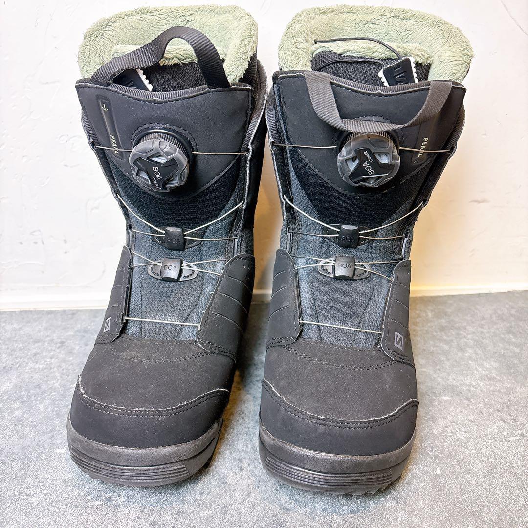 【美品】SALOMON サロモン PEARL BOA 23.0cm レディース