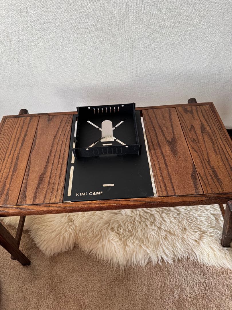 KIMI CAMP 木製折りたたみインフィニティテーブル